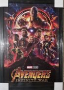 Avengers poster with character signatures