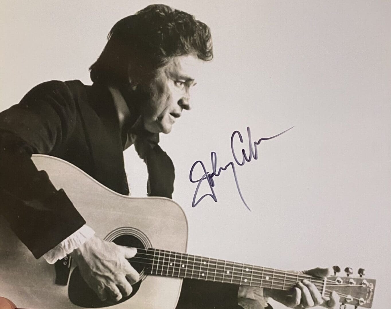 Musician playing guitar