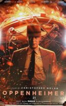 Man in suit with fiery background