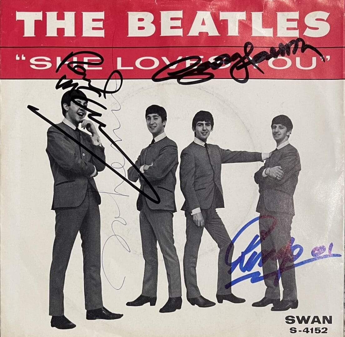The Beatles "She Loves You" cover.