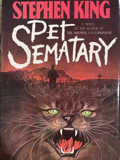 Stephen King's Pet Sematary book cover.