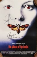 The Silence of the Lambs" movie poster.