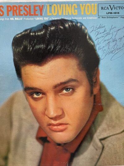 Album cover of "Loving You" by Elvis.