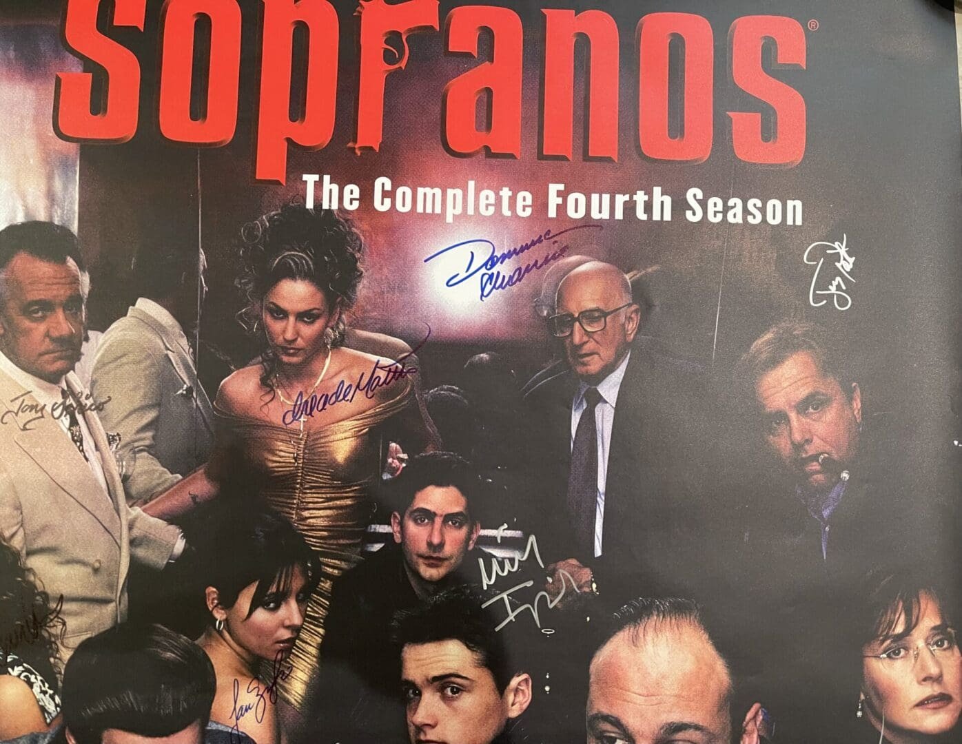 Poster of "The Sopranos" fourth season.