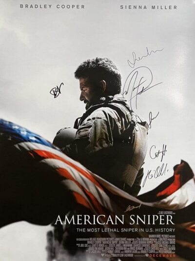 American Sniper Autographed Poster