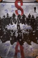 Bikers with autographed poster