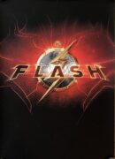 The Flash logo with lightning bolt.