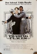 Movie poster for "Trading Places" comedy.
