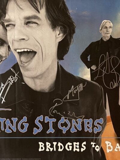 The Rolling Stones Bridges to Babylon poster.