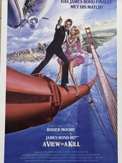 James Bond movie poster