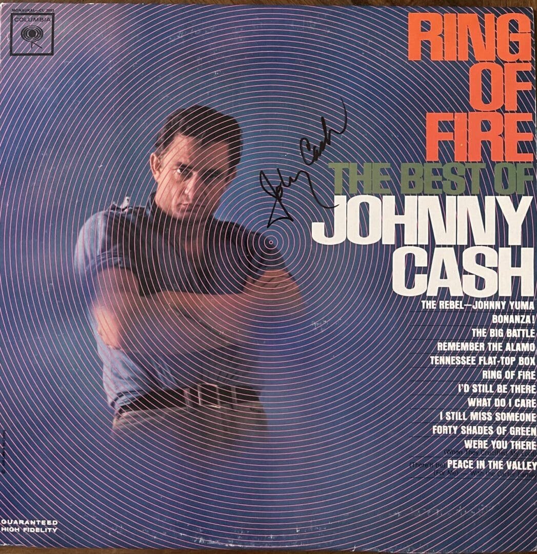 Johnny Cash album cover