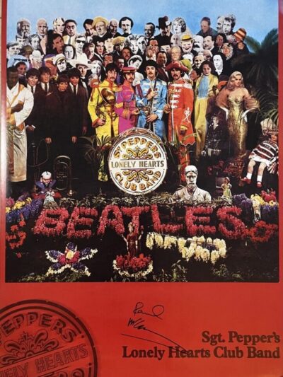 Sgt. Pepper's Lonely Hearts Club Band cover.