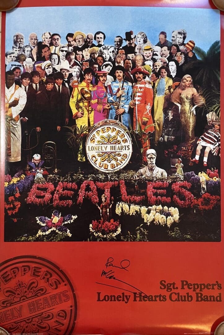 Sgt. Pepper's Lonely Hearts Club Band cover.