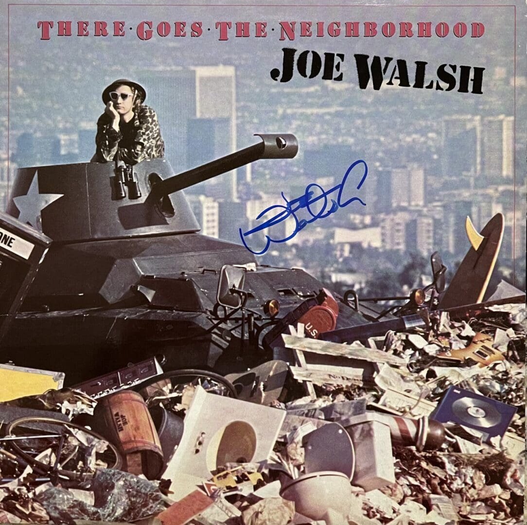 Album cover featuring tank and cityscape background.