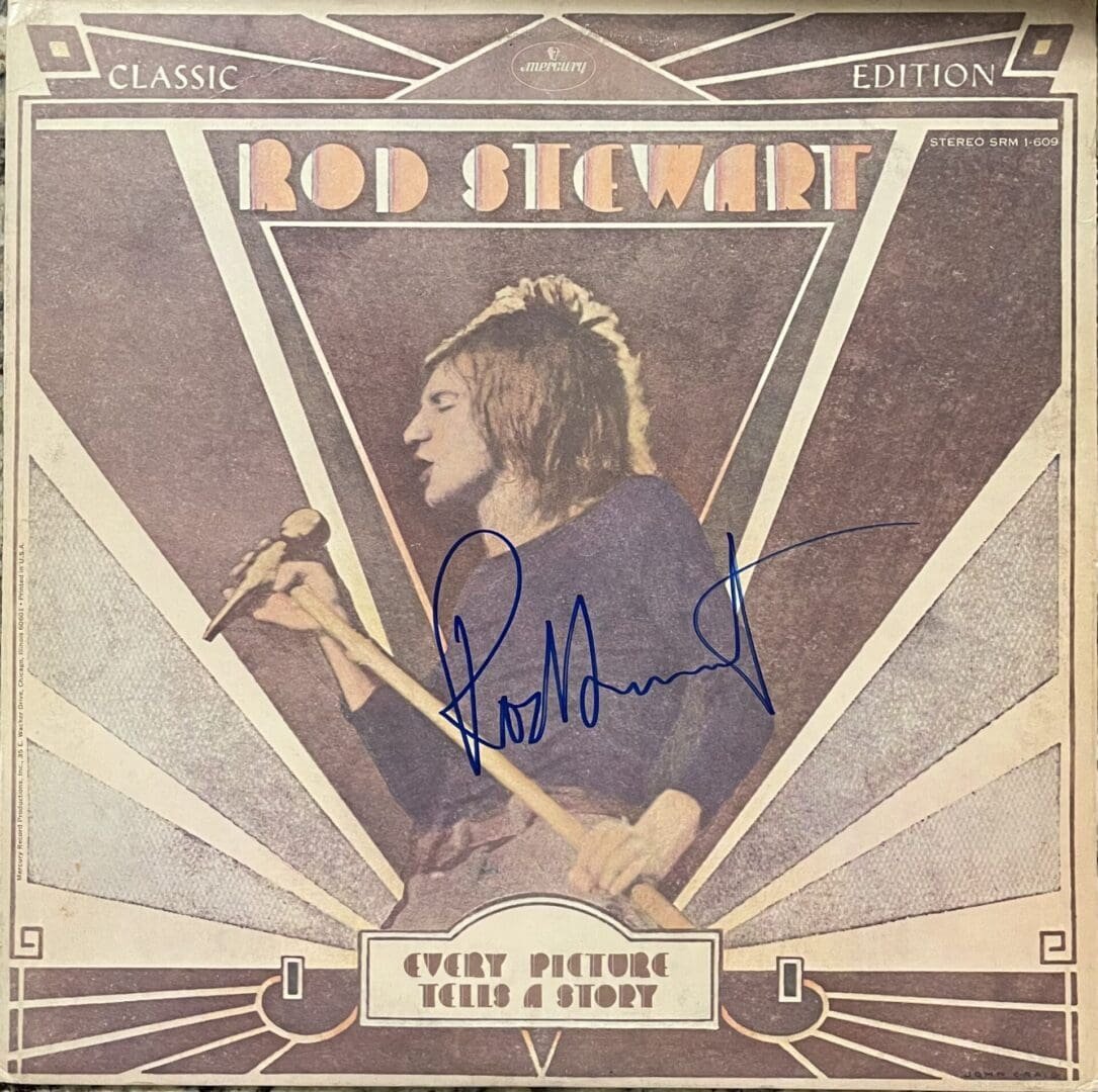Vintage Rod Stewart album cover