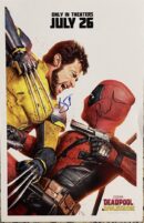 Wolverine and Deadpool face off dramatically.