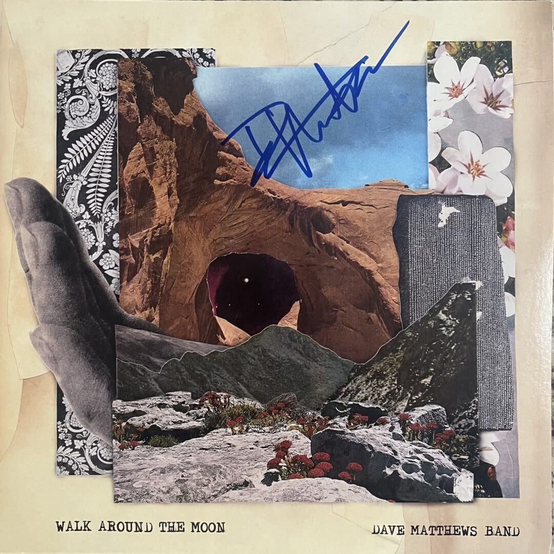 Album cover with abstract collage elements.