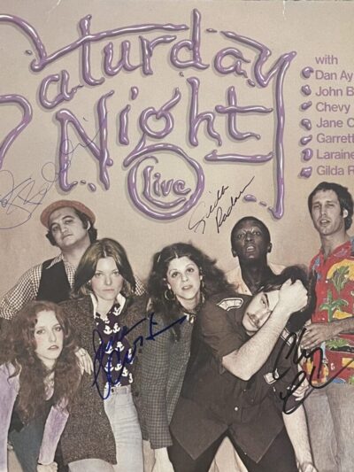 Saturday Night Live cast group photo.