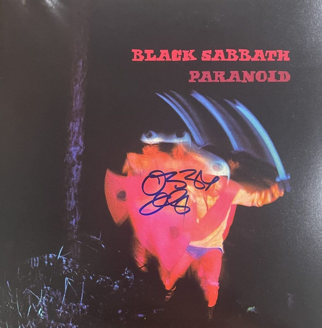 Black Sabbath "Paranoid" album cover