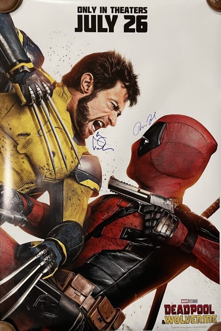 Deadpool and Wolverine movie poster