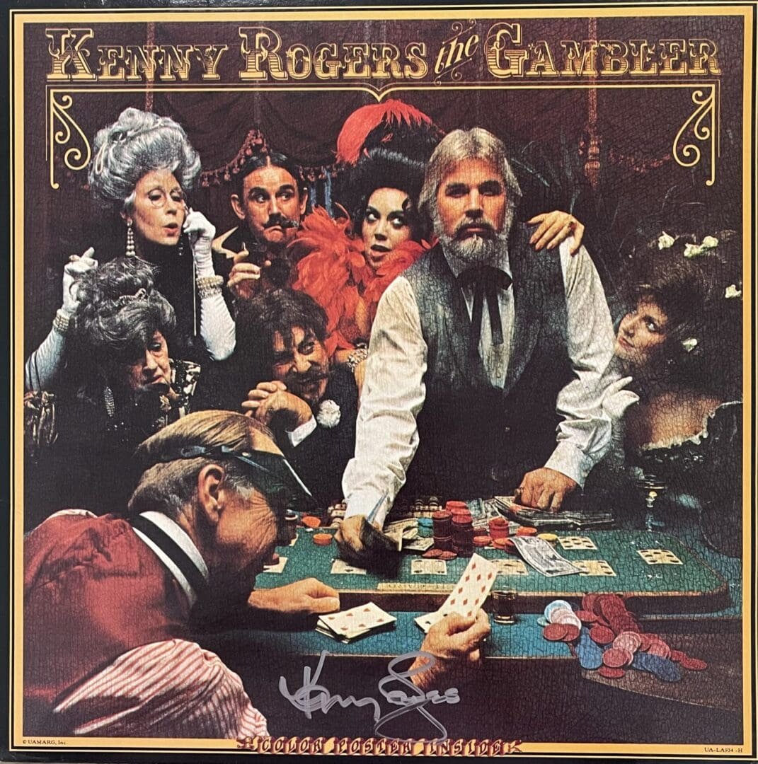 Group playing poker around a green table.