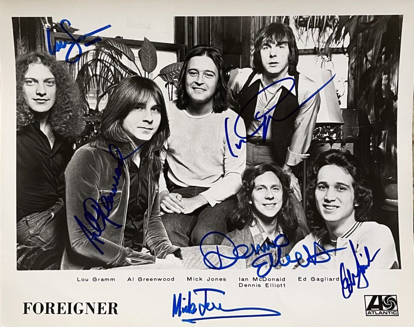 Black and white photo of a band.