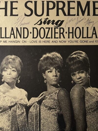 "The Supremes" Signed Album