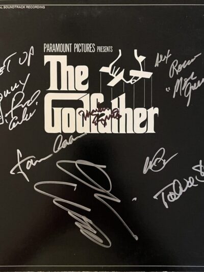 The Godfather signed album cover