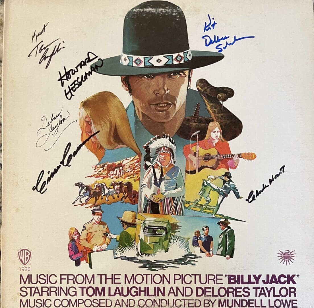 Collage of scenes from "Billy Jack" movie.