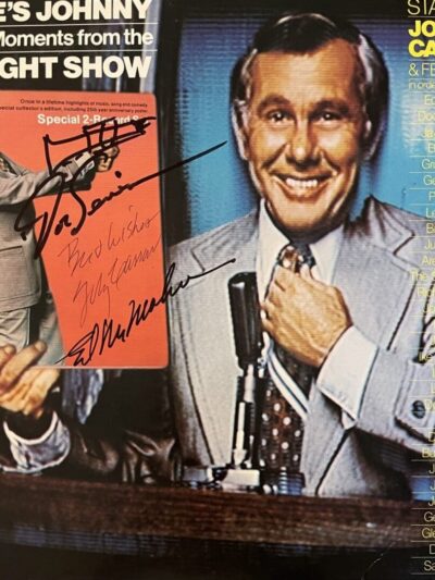 Johnny Carson Tonight Show album cover.