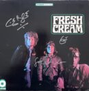 Fresh Cream album cover with autographs.