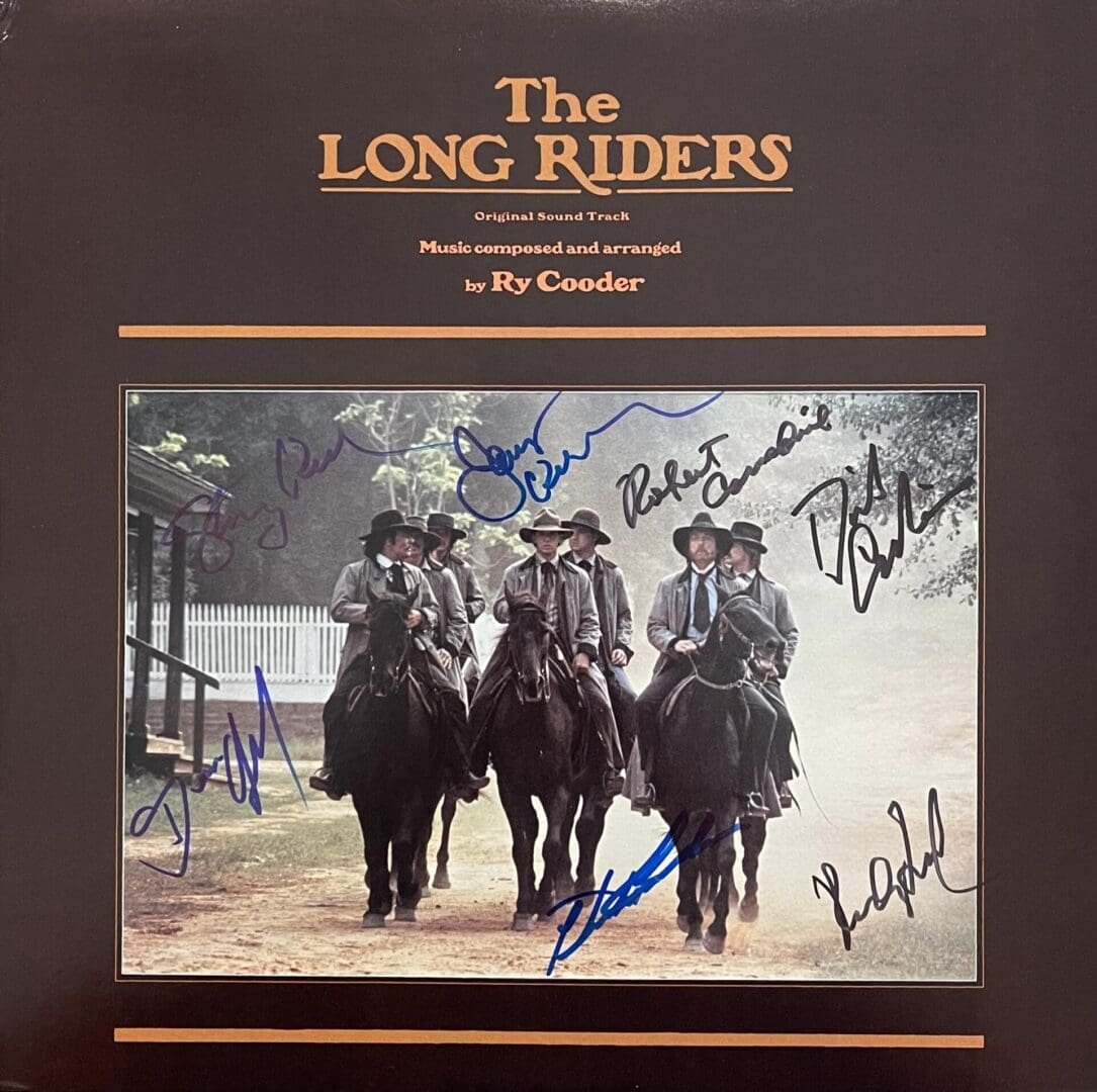 The Long Riders" soundtrack album cover.