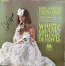 Woman covered in whipped cream