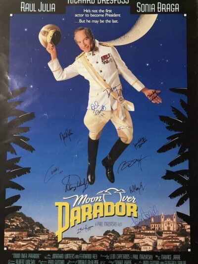 Poster for the film "Moon Over Parador".