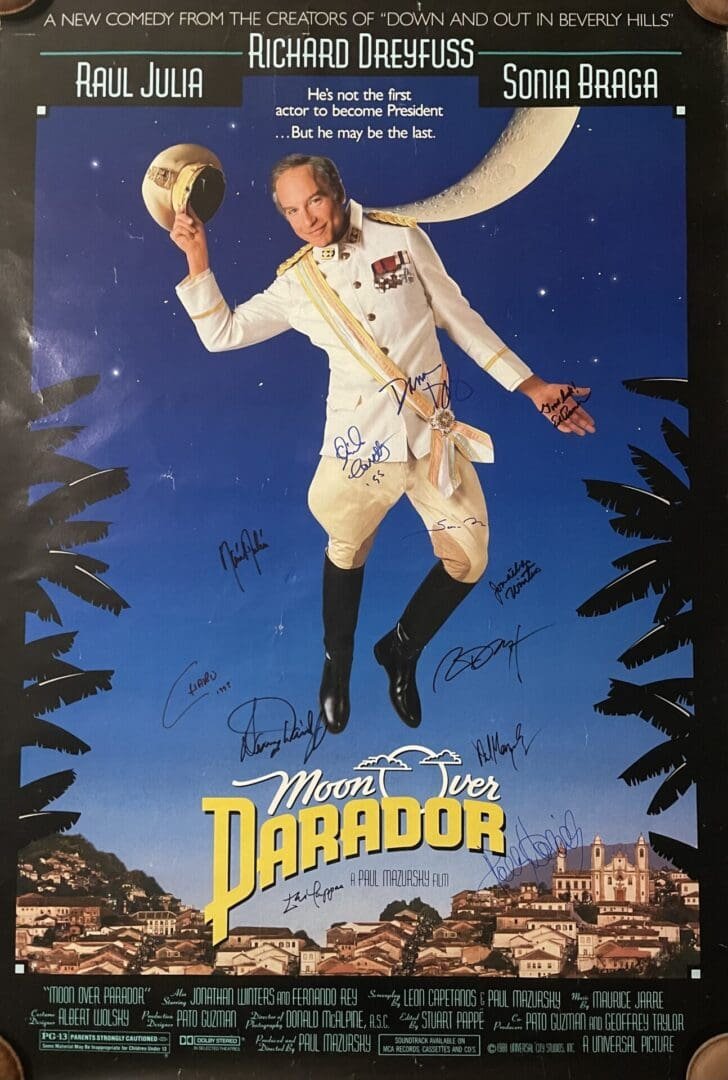Poster for the film "Moon Over Parador".