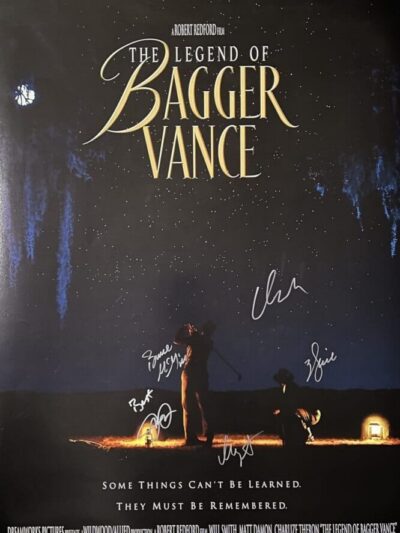 Movie poster for "The Legend of Bagger Vance".