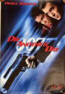 Die Another Day" movie poster with gun.