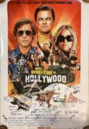 Once Upon a Time in Hollywood poster.