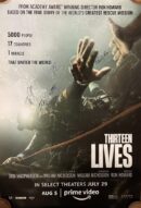 Divers underwater in "Thirteen Lives" movie poster.