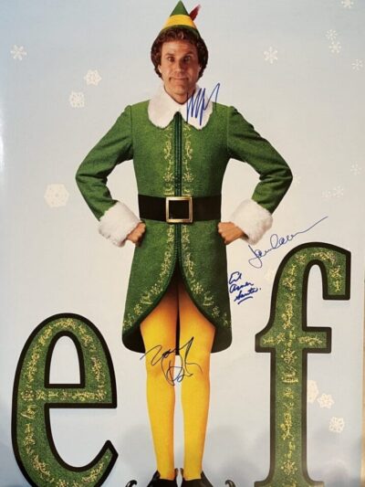 Elf character in green costume