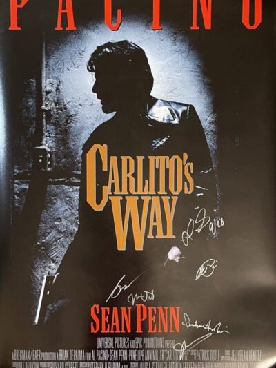Movie poster for Carlito's Way film.