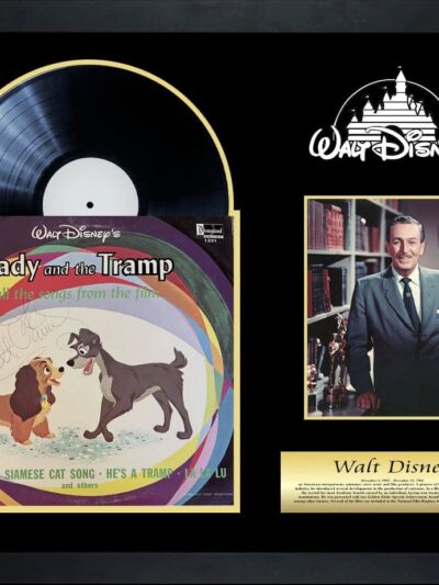 Lady and the Tramp album with portrait.