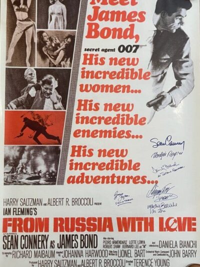 James Bond movie poster