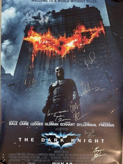 Poster of "The Dark Knight" movie.