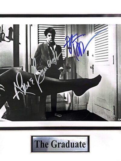 Black and white "The Graduate" movie still.