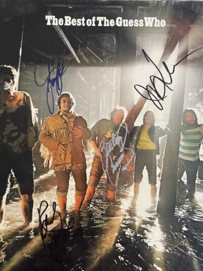 "The Guess Who" Band Autographed Album - The Best of the Guess Who