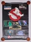 Ghostbusters movie poster with iconic logo.