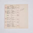 Al Capone Autographed Menu