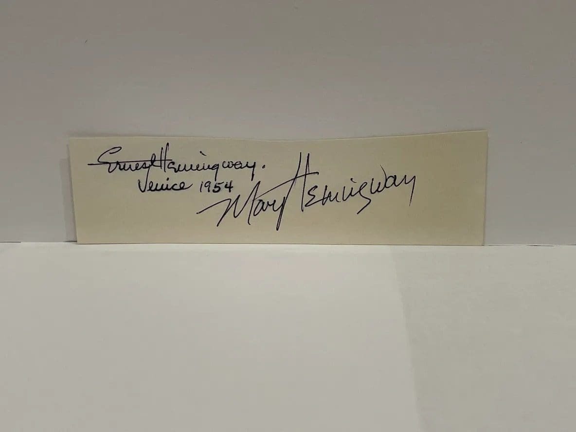 Signatures on paper