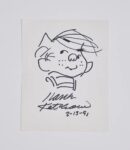 Hank Ketcham Sketch of Dennis